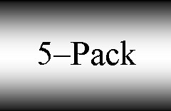Sampler Acid Toast 5-pack