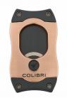 Colibri S-Cut Cigar Cutter Brushed Rose Gold & Black Blades