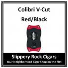 Colibri V-cut Cigar Cutter Black & Red