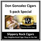 Don Gonzalez Cigars 5-pack Sampler