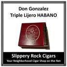  Don Gonzalez Triple Lijero HABANO Box Press Super Toro