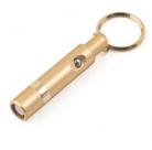 Plunging Bullet Cigar Cutter on Keychain Gold FK-399