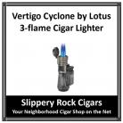Vertigo CYCLONE by Lotus 3-flame Cigar Lighter Black